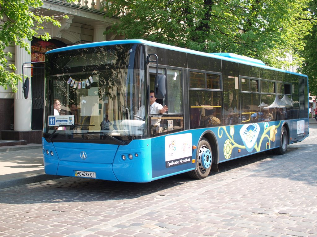 Lviv, LAZ A183 CityLAZ 12LF # ВС 4269 СІ