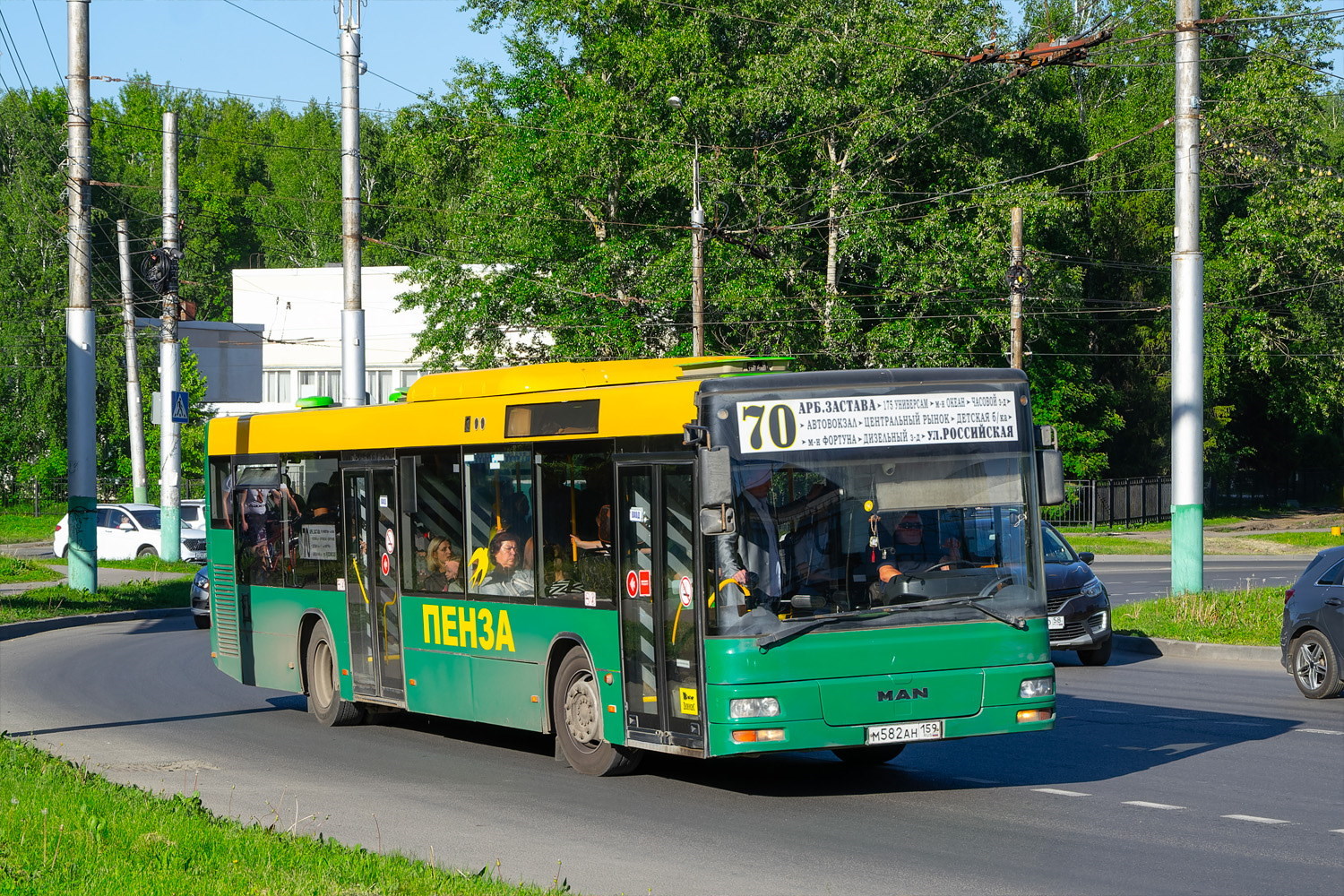 Penza, SAM (MAN A21 NL263) # М 582 АН 159