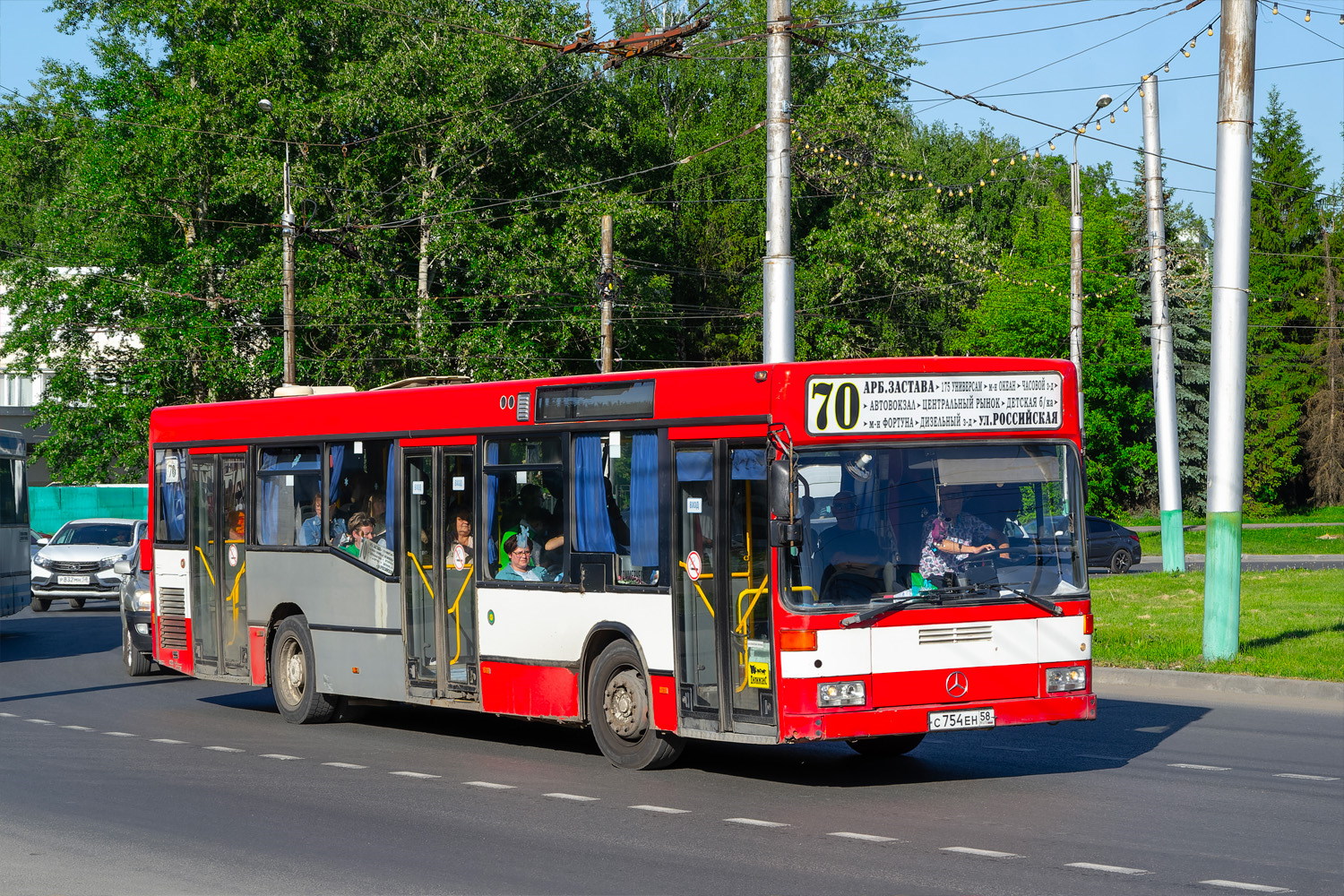 Penza, SAM (Mercedes-Benz O405N2) nr. С 754 ЕН 58