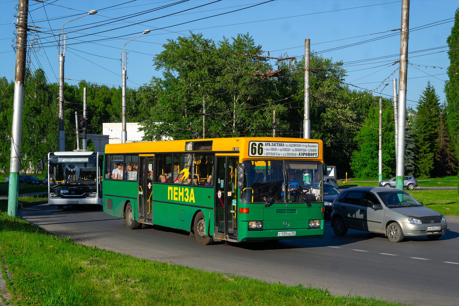 Penza, Mercedes-Benz O405 # С 139 ОА 58