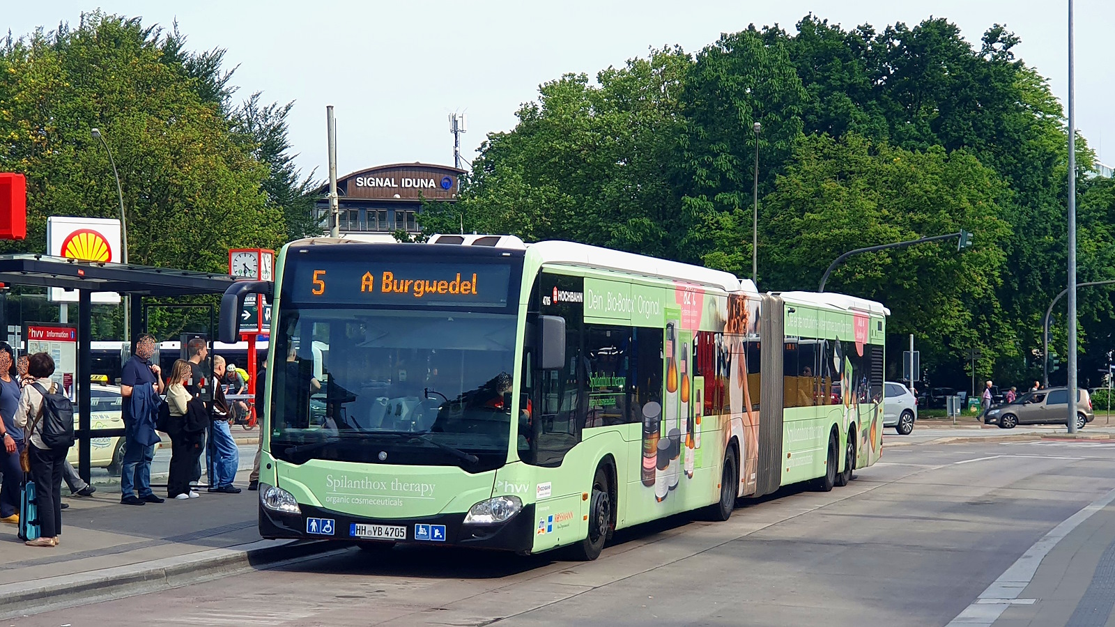 Hamburg, Mercedes-Benz Citaro C2 GL CapaCity L # 4705