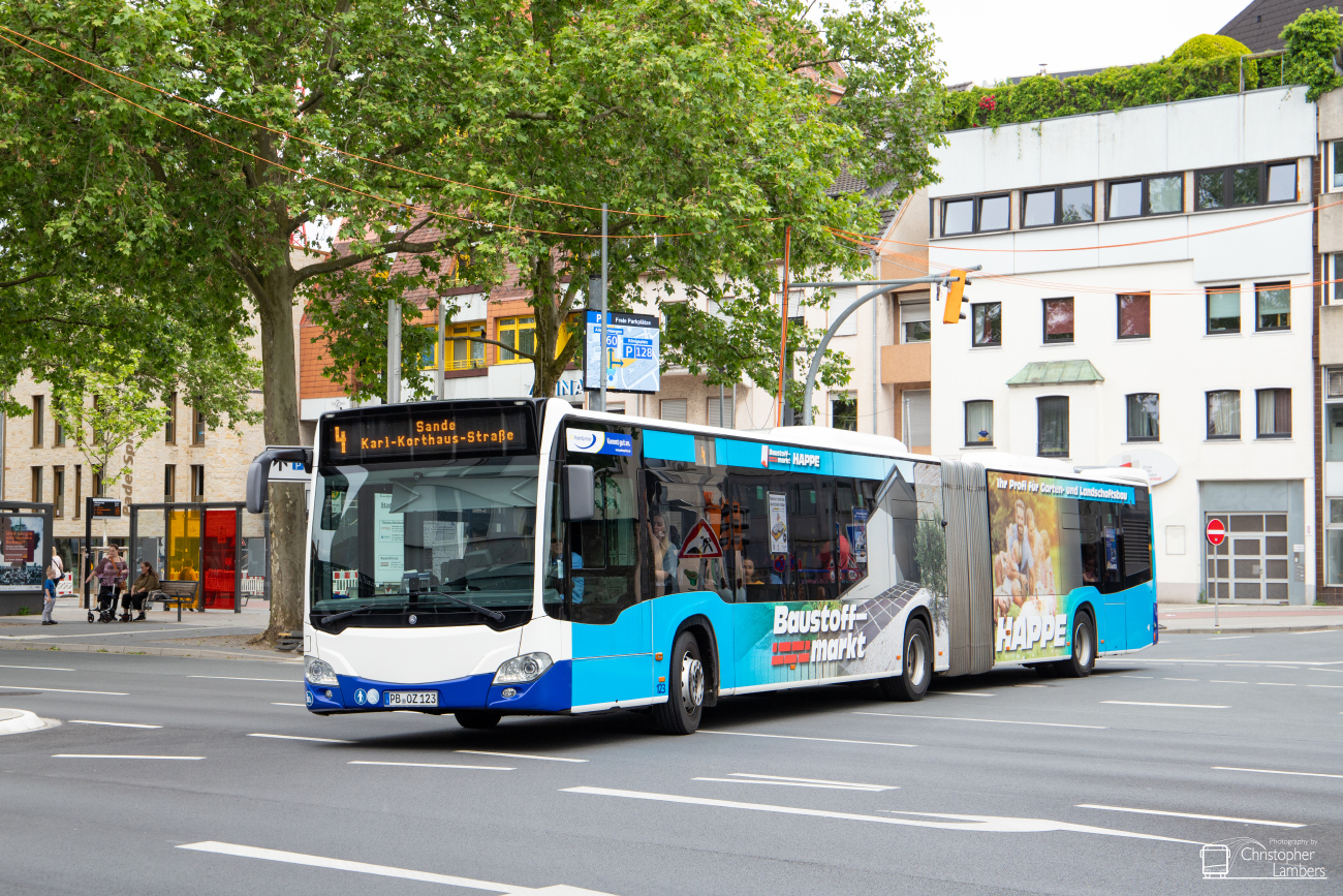 Paderborn, Mercedes-Benz Citaro C2 G # 123