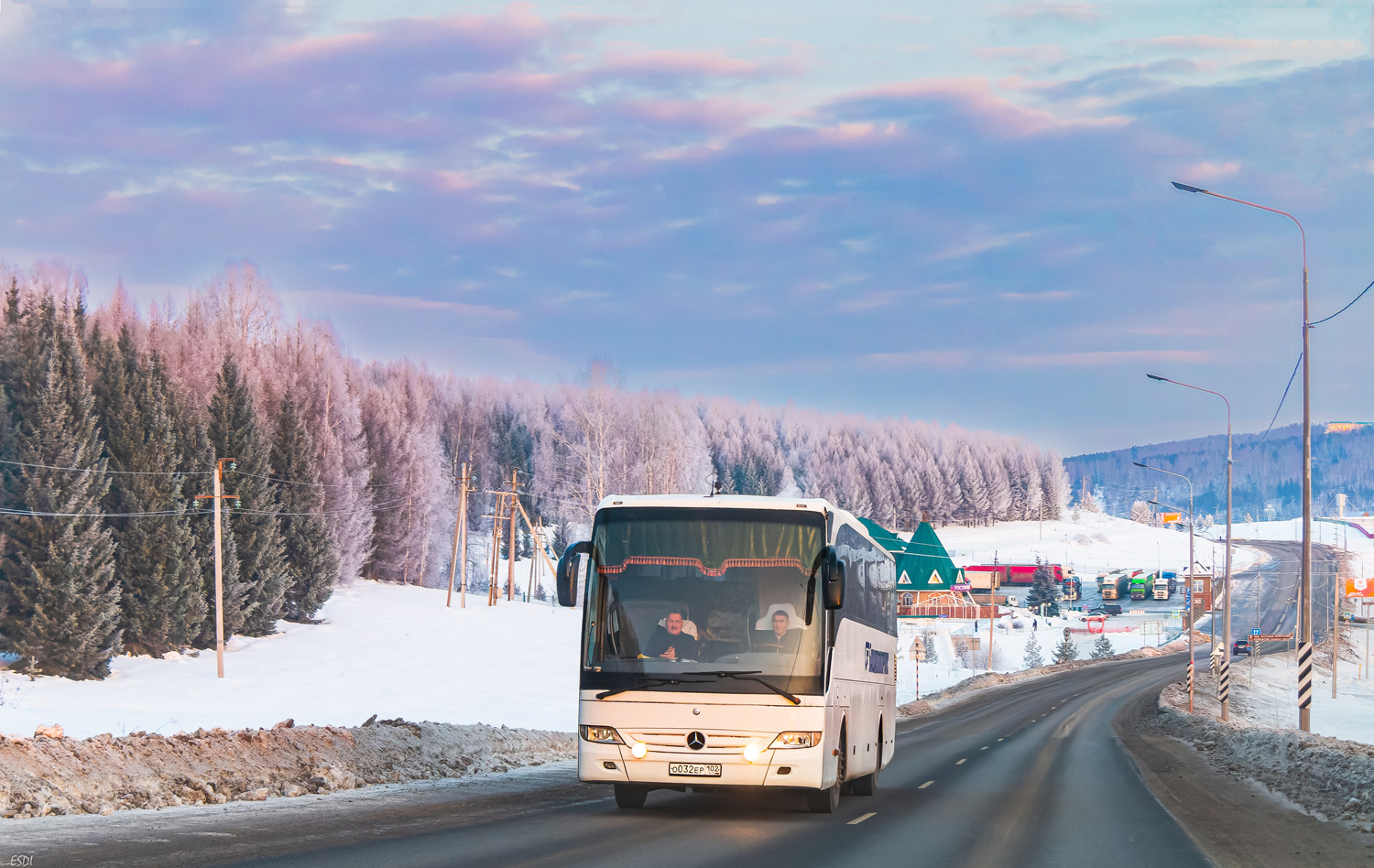 Ufa, Mercedes-Benz Tourismo 15RHD-II # 1351