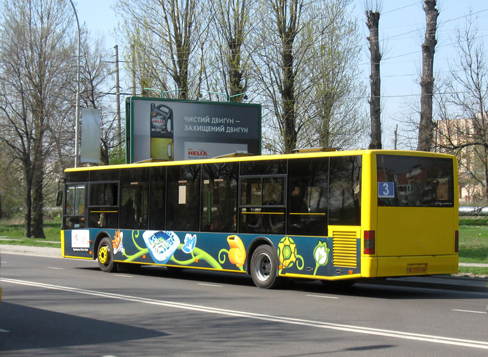 Lviv, LAZ A191 InterLAZ 13.5LE # ВС 3153 АА
