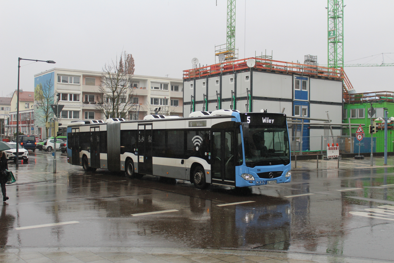 Ulm, Mercedes-Benz Citaro C2 G Hybrid # 196