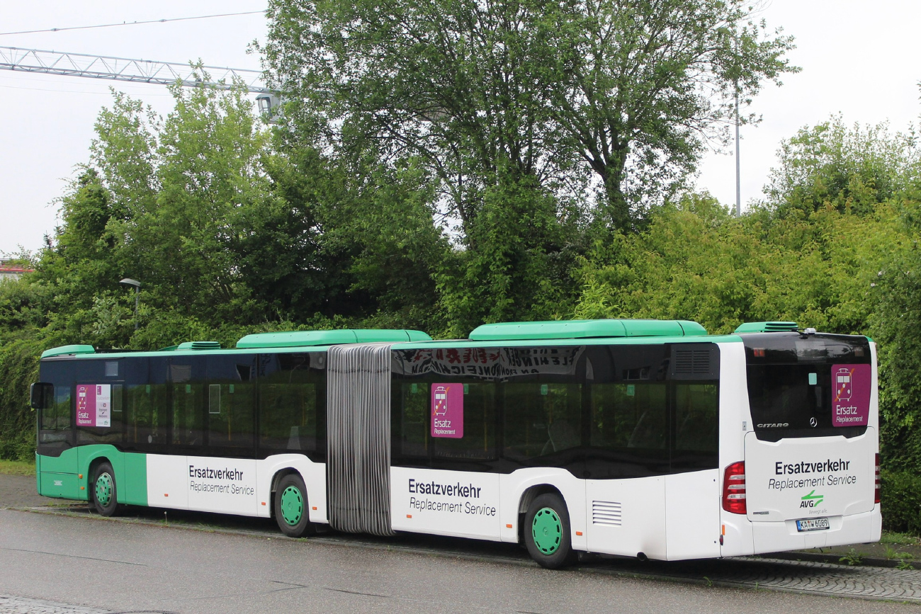 Karlsruhe, Mercedes-Benz Citaro C2 G # KA-W 6089