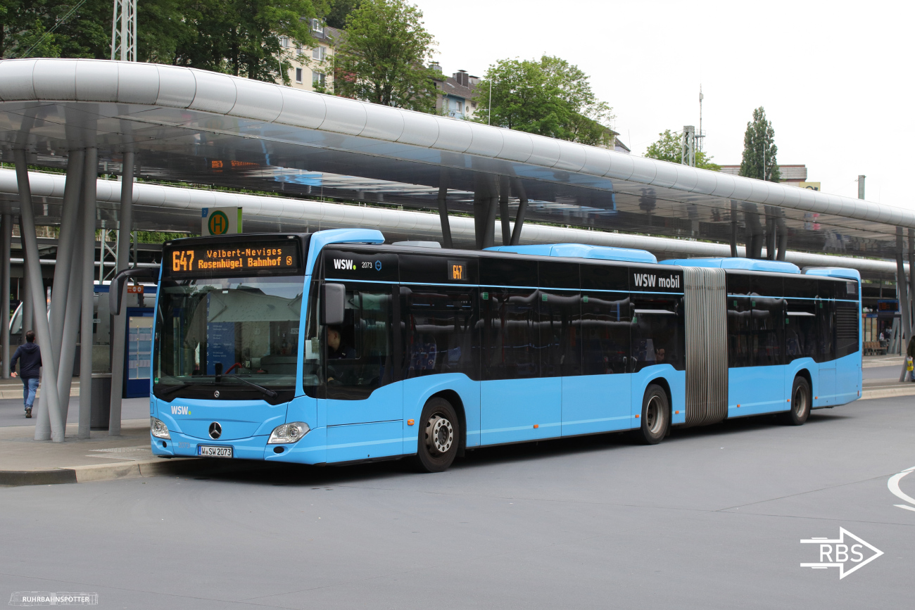 Wuppertal, Mercedes-Benz Citaro C2 G # 2073