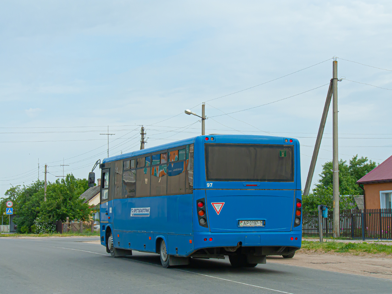 Pruzany, MAZ-257.030 # 97