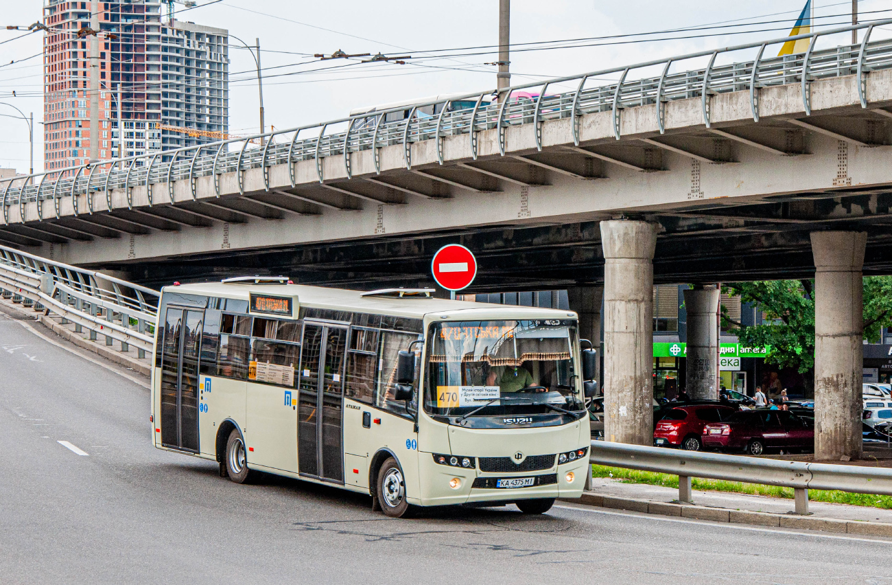 Kyiv, Ataman A092H6 # КА 4375 МІ