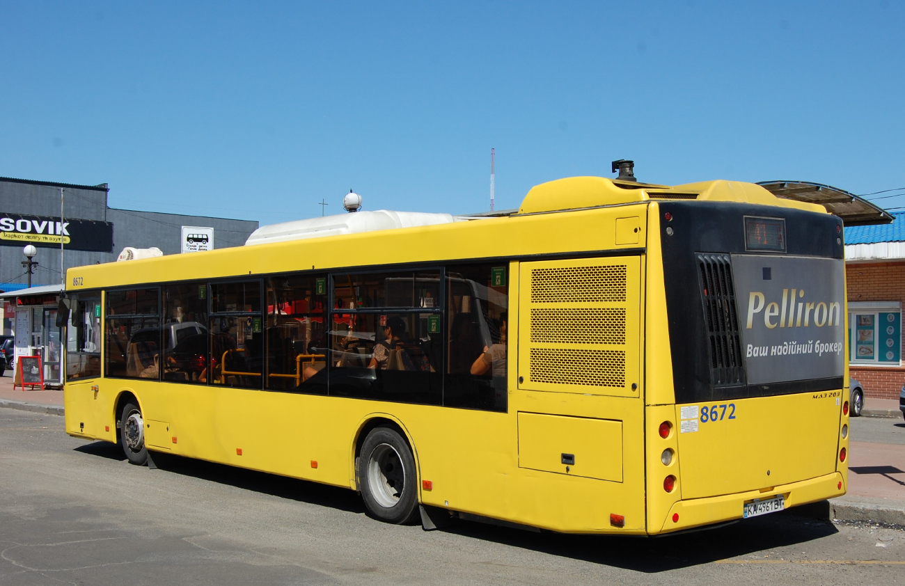 Kyiv, MAZ-203.015 # 8672