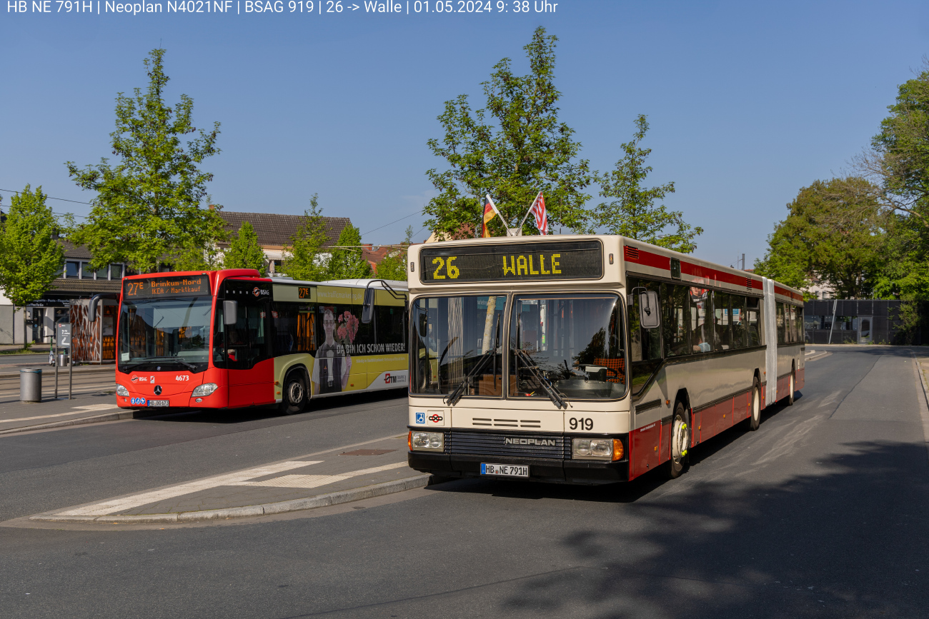 Bremen, Neoplan N4021 # 919