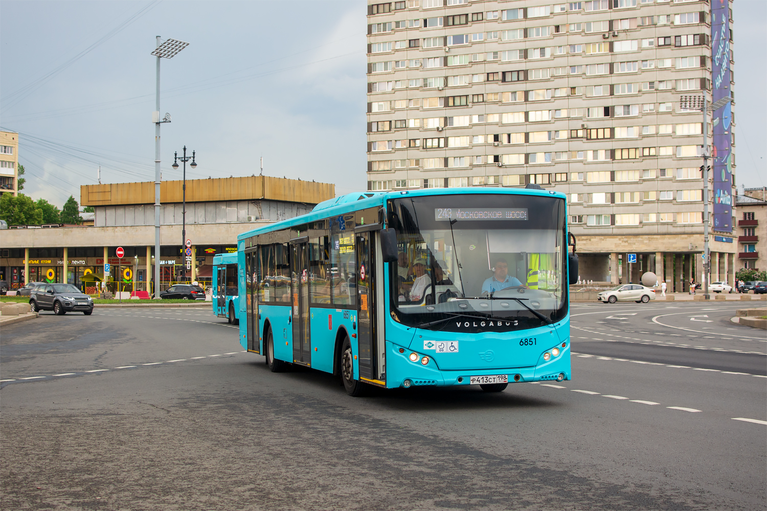 Saint Petersburg, Volgabus-5270.G4 (LNG) # 6851