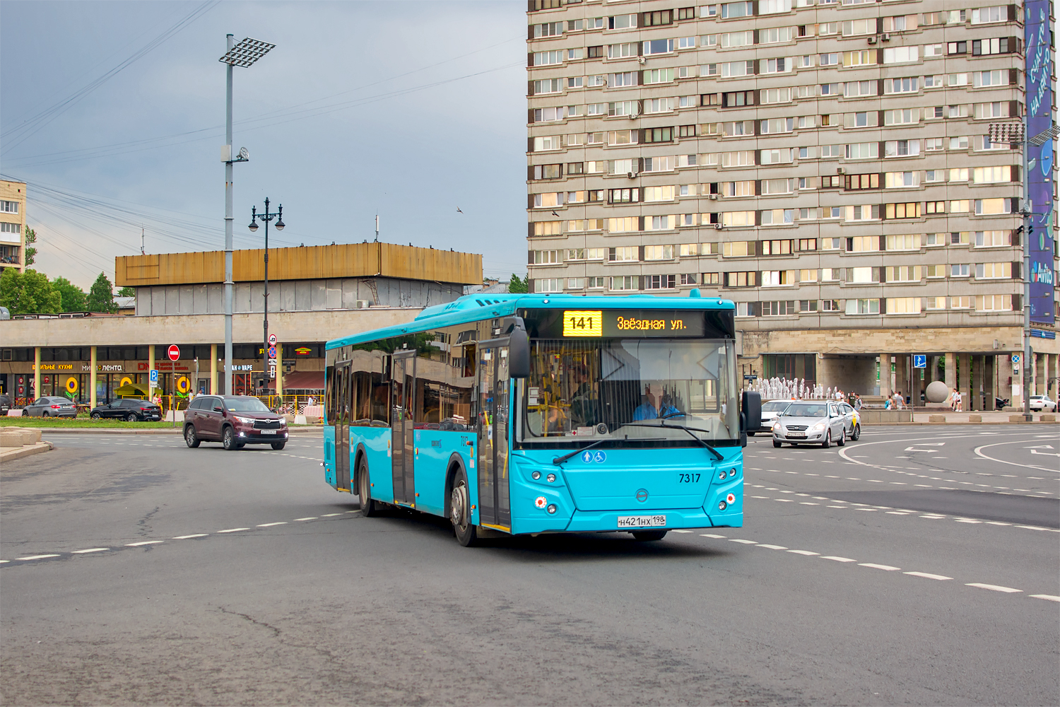 Saint Petersburg, LiAZ-5292.65 # 7317