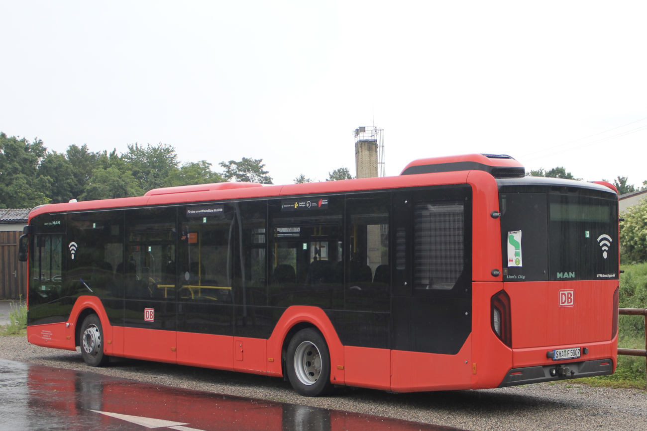 Schwäbisch Hall, MAN 12C Lion's City NL330 EfficientHybrid # 5007