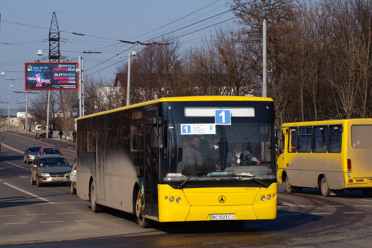 Lviv, LAZ A191 InterLAZ 13.5LE # ВС 5523 СІ