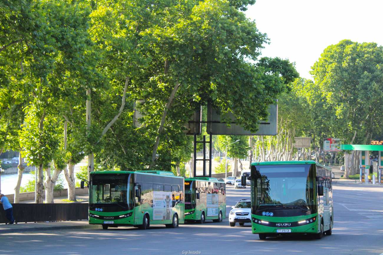 Tbilisi, Anadolu Isuzu NovoCiti Life # TT-815-CB; Tbilisi, Anadolu Isuzu NovoCiti Life # TT-839-CB