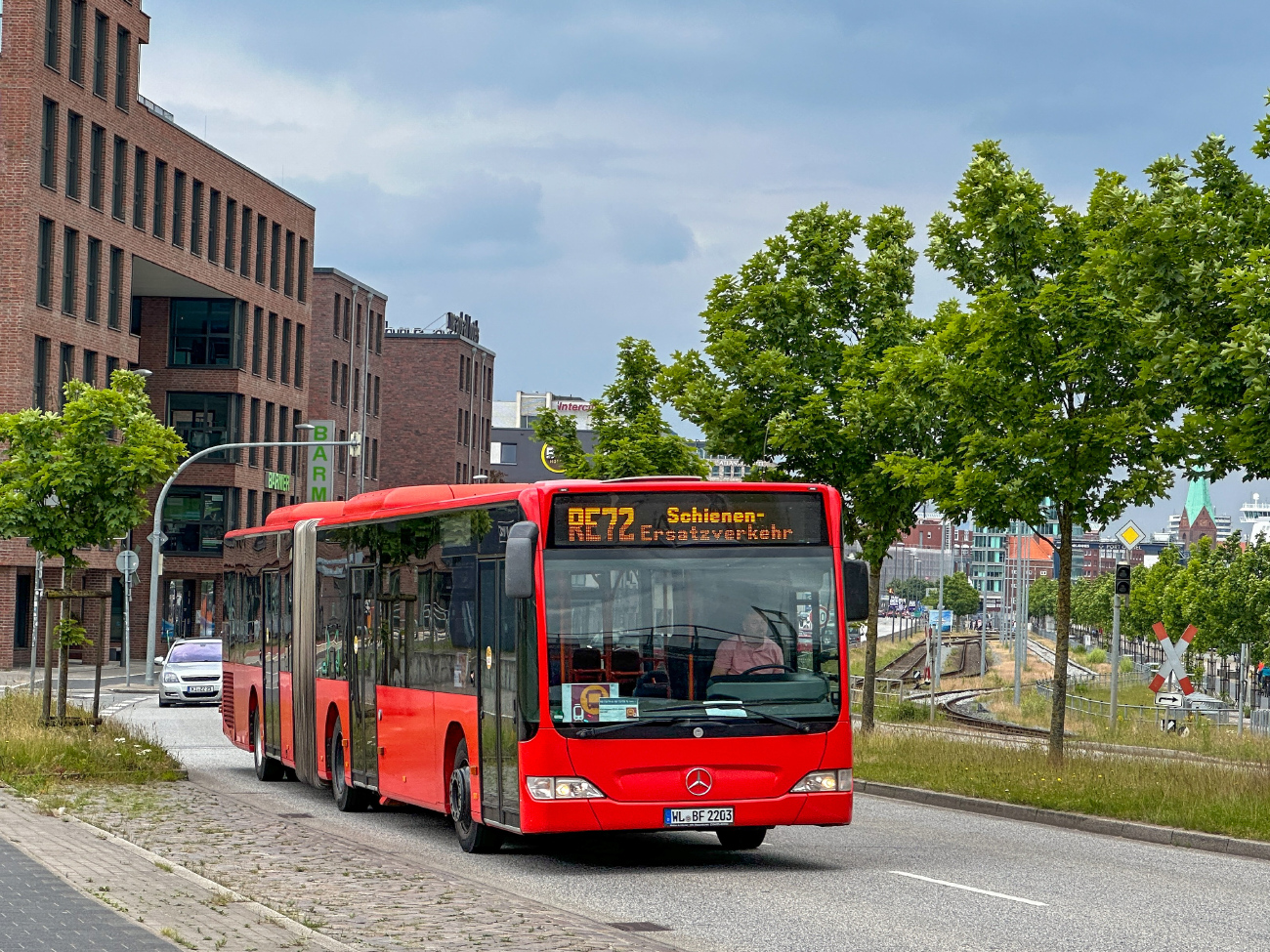 Harburg, Mercedes-Benz O530 Citaro Facelift G # WL-BF 2203