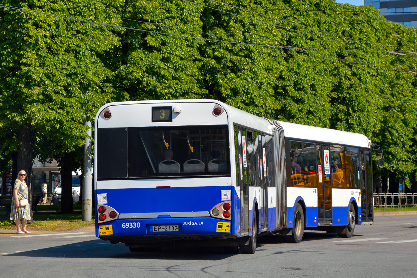 Rīga, Solaris Urbino II 18 # 69330