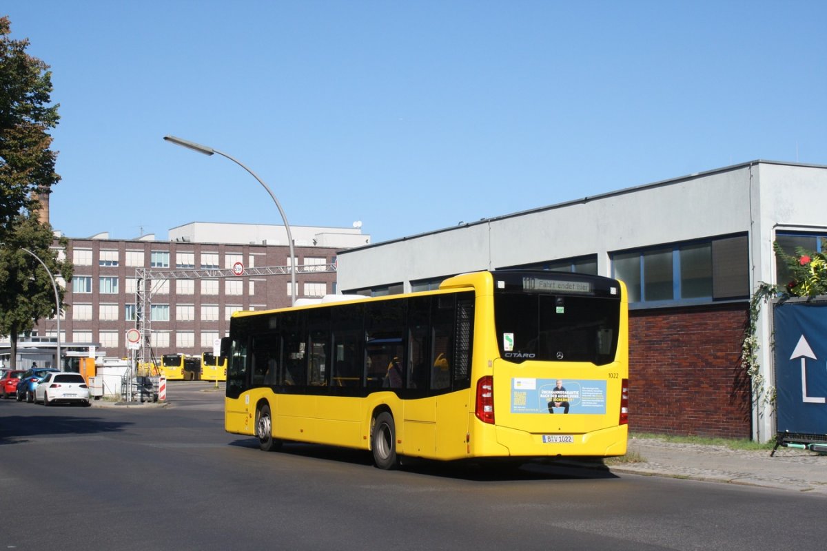 Berlin, Mercedes-Benz Citaro C2 # 1022