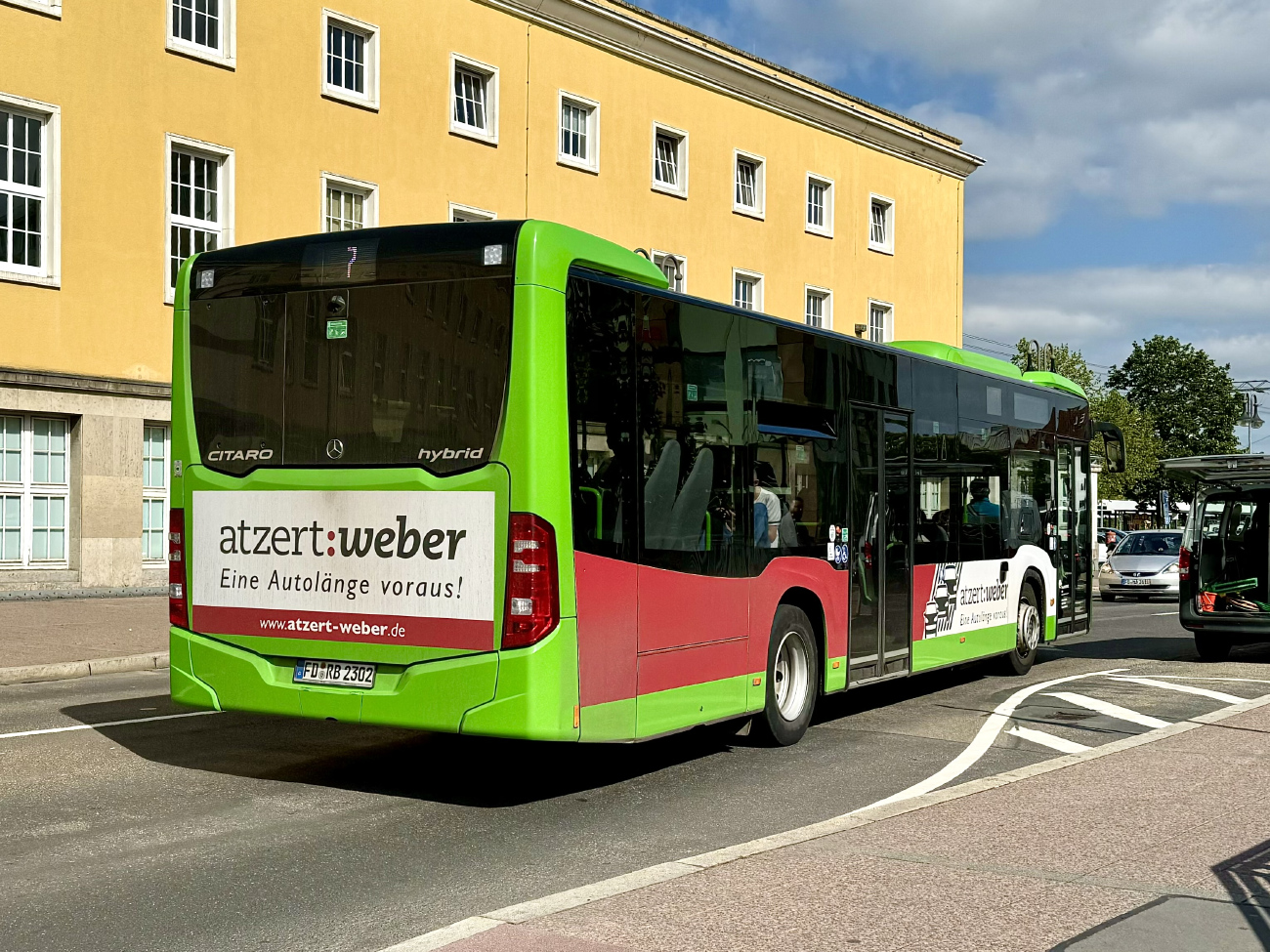 Fulda, Mercedes-Benz Citaro C2 Hybrid # FD-RB 2302