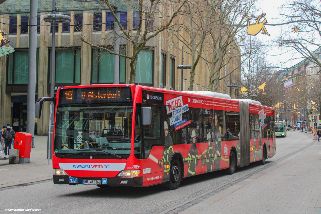 Hamburg, Mercedes-Benz O530 Citaro Facelift G # 7329