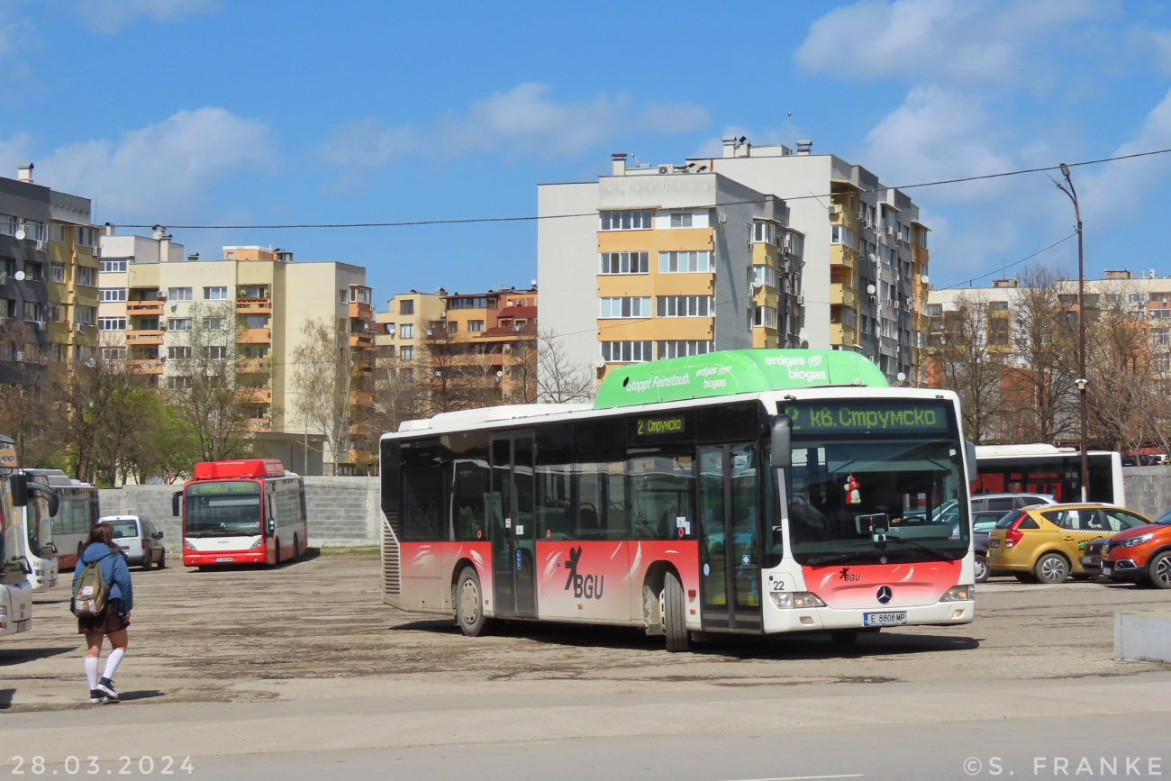 Blagoevgrad, Mercedes-Benz O530 Citaro Facelift CNG # 22