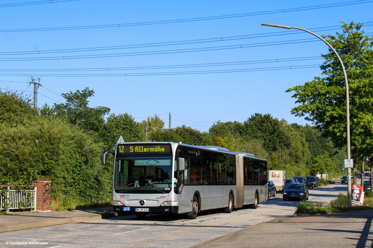 Hamburg, Mercedes-Benz O530 Citaro Facelift G # 0728