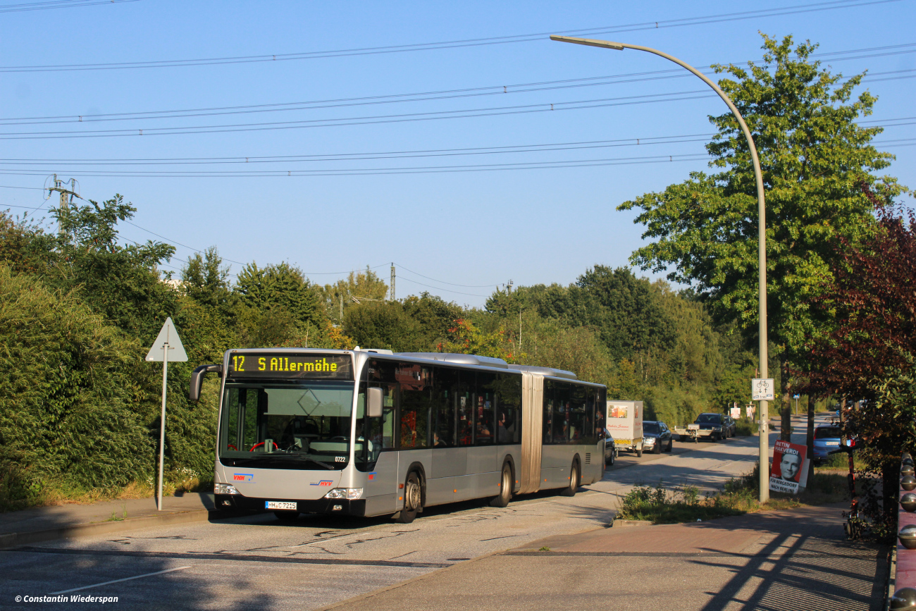 Hamburg, Mercedes-Benz O530 Citaro Facelift G # 0722