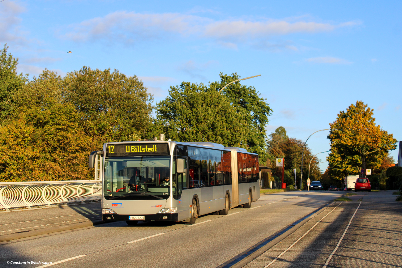 Hamburg, Mercedes-Benz O530 Citaro Facelift G č. 0722
