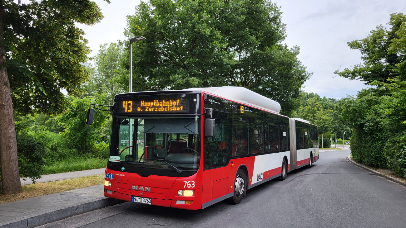 Nuremberg, MAN A23 Lion's City G NG313 CNG # 763