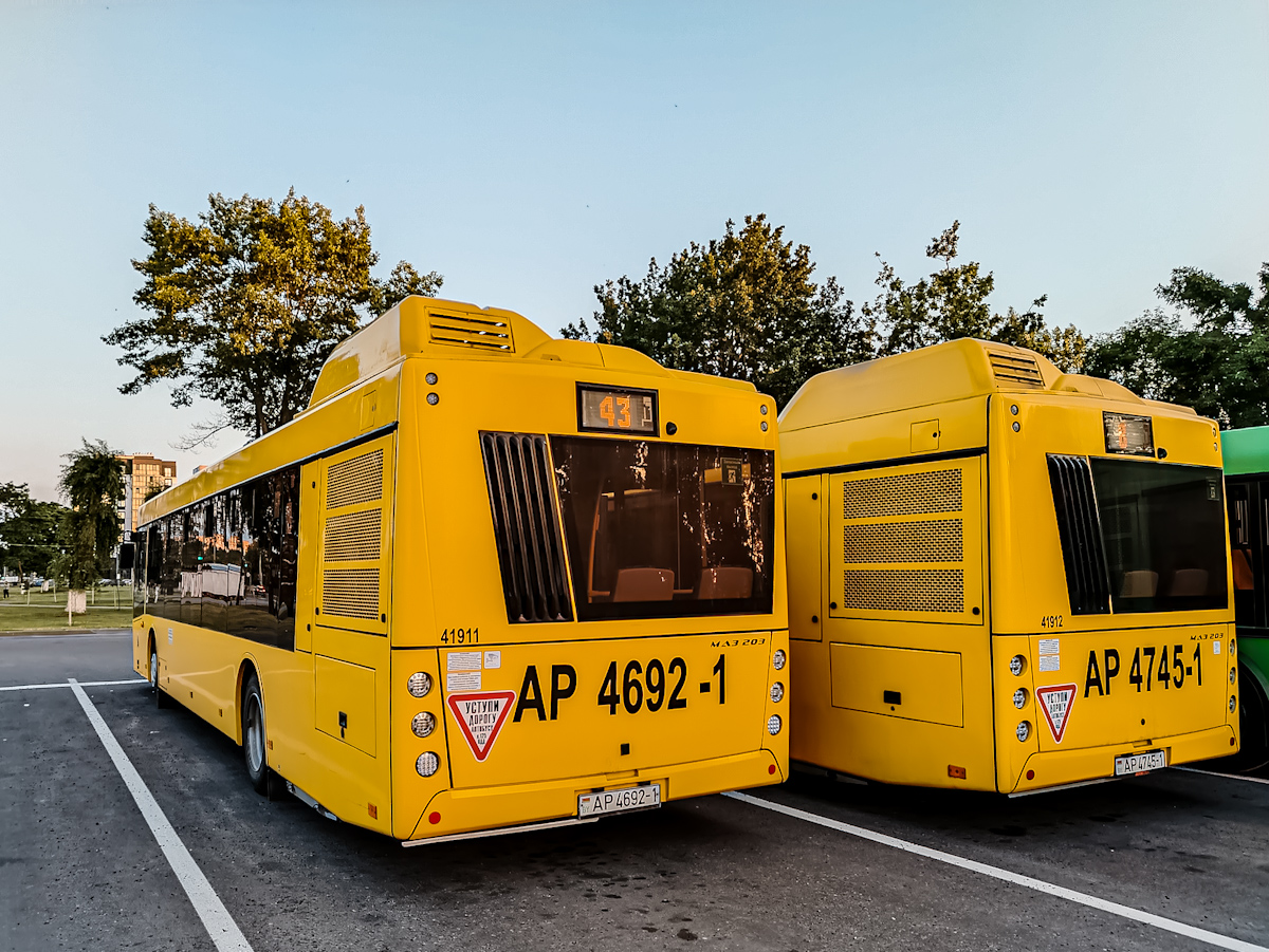 Pinsk, MAZ-203.047 # 41911
