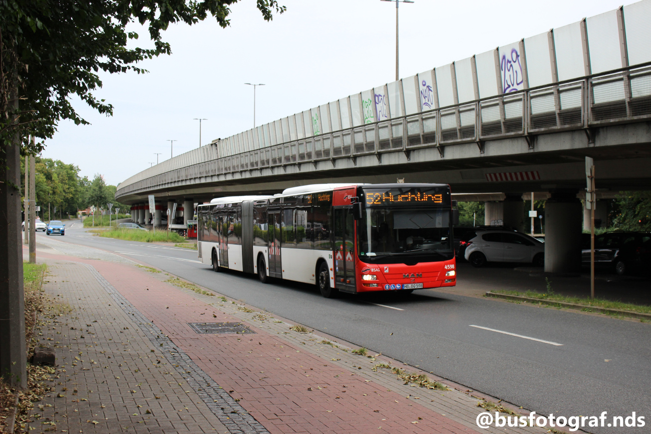Bremen, MAN A23 Lion's City GL NG323 # 4598