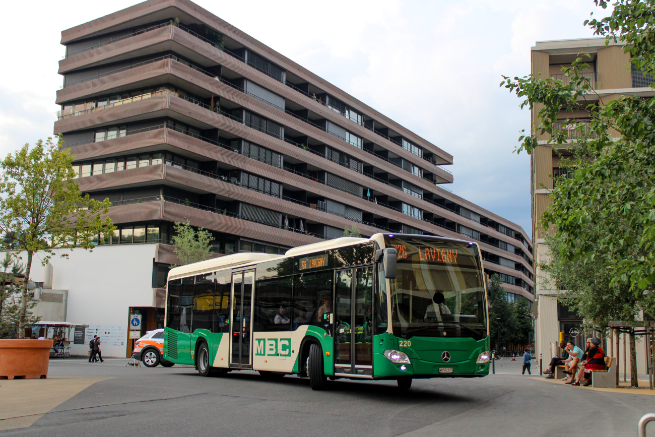 Lausanne, Mercedes-Benz Citaro C2 LE Ü # 220