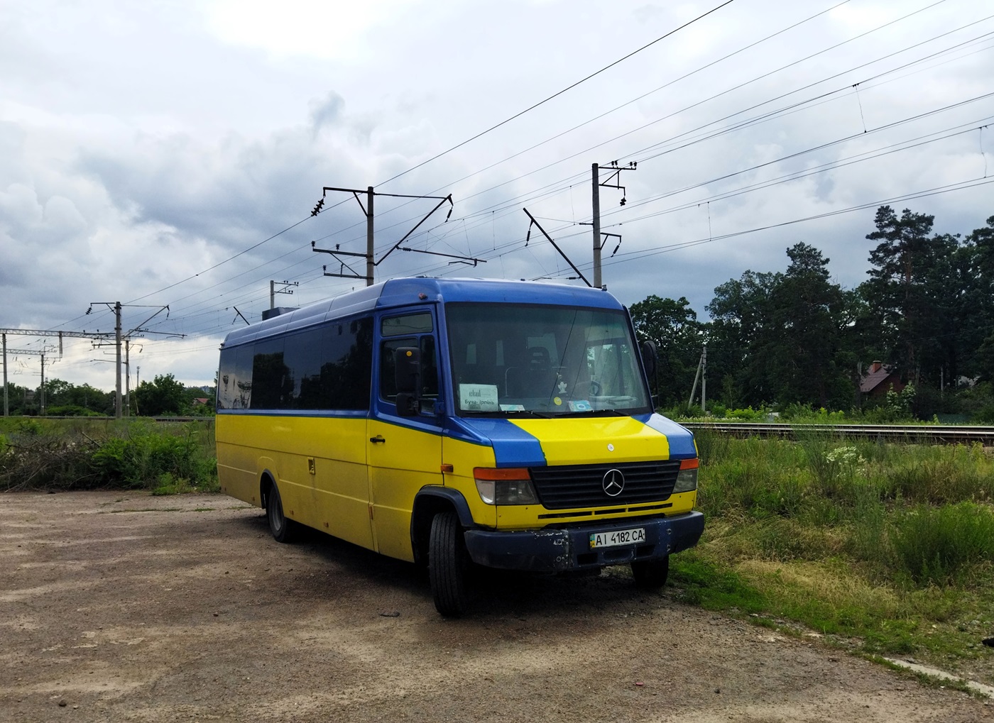 Васильков, Mercedes-Benz T2 711D # АІ 4182 СА