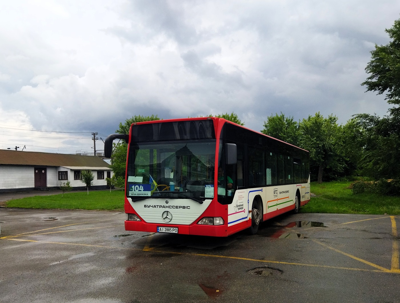 Bucha, Mercedes-Benz O530 Citaro # АІ 2885 РО