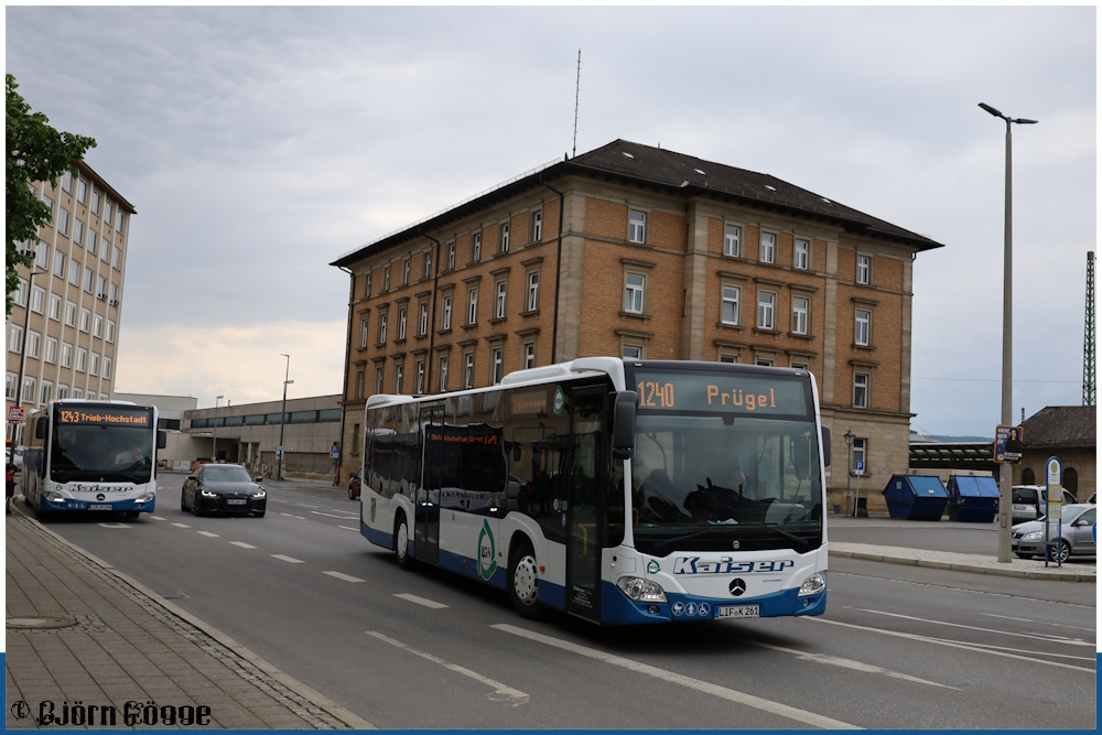 Lichtenfels (Oberfranken), Mercedes-Benz Citaro C2 Ü # LIF-K 261