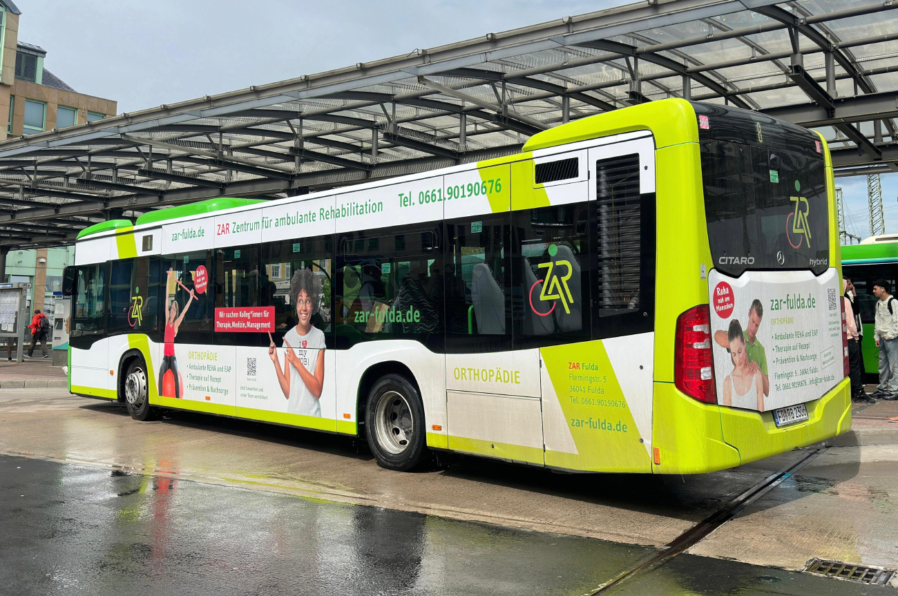 Fulda, Mercedes-Benz Citaro C2 Hybrid # FD-RB 2306