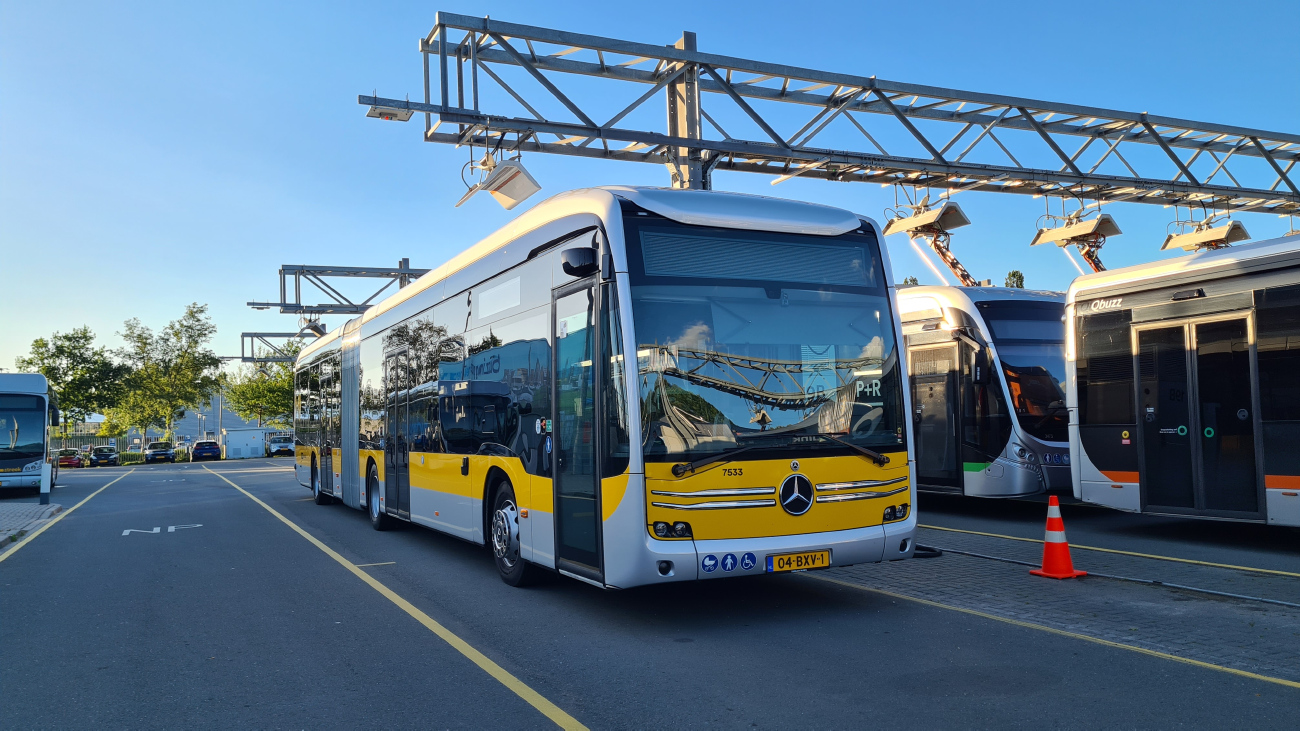 Groningen, Mercedes-Benz eCitaro G # 7533