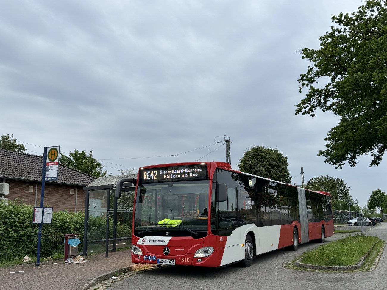 Aachen, Mercedes-Benz Citaro C2 G # 1510