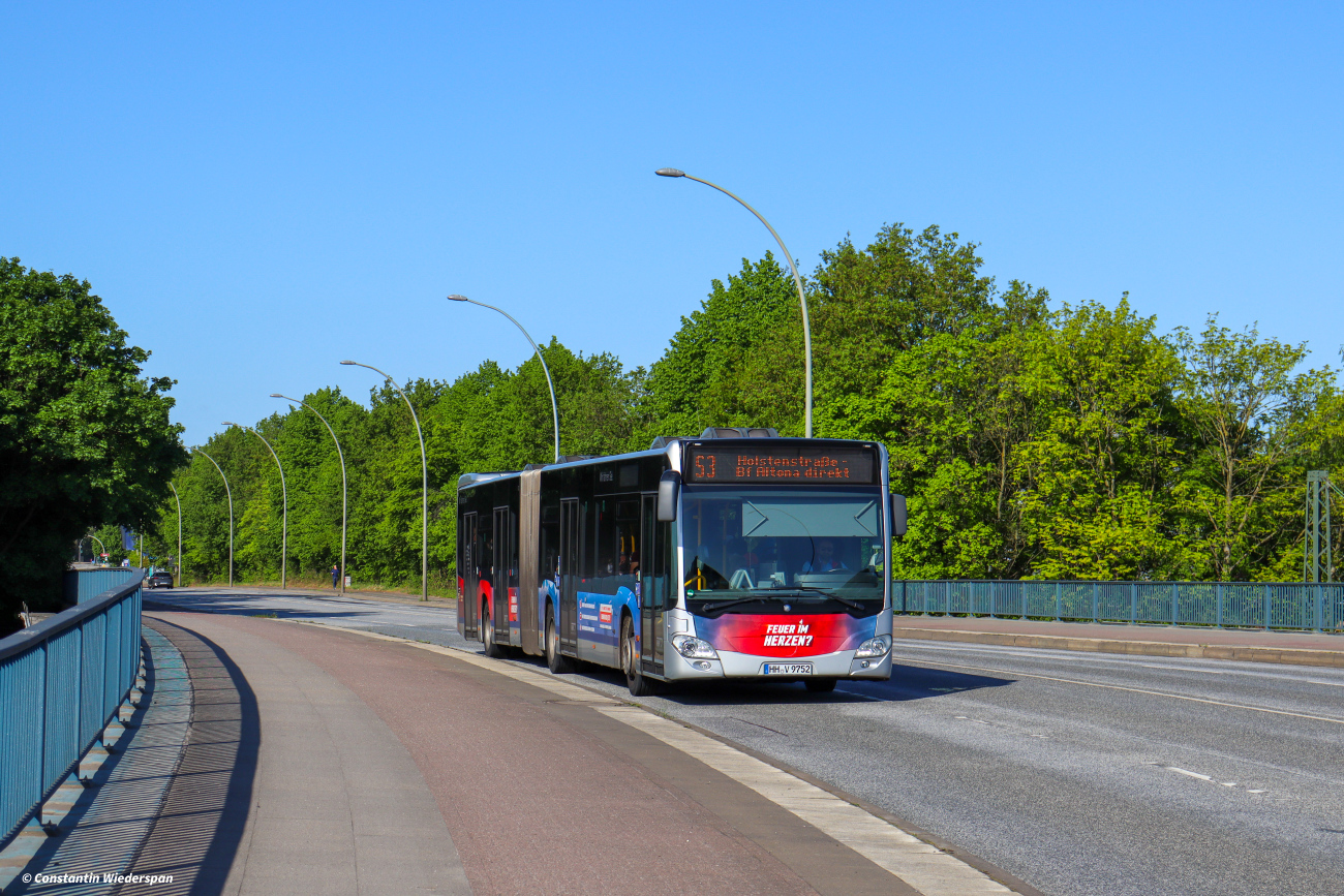 Hamburg, Mercedes-Benz Citaro C2 G # 1752
