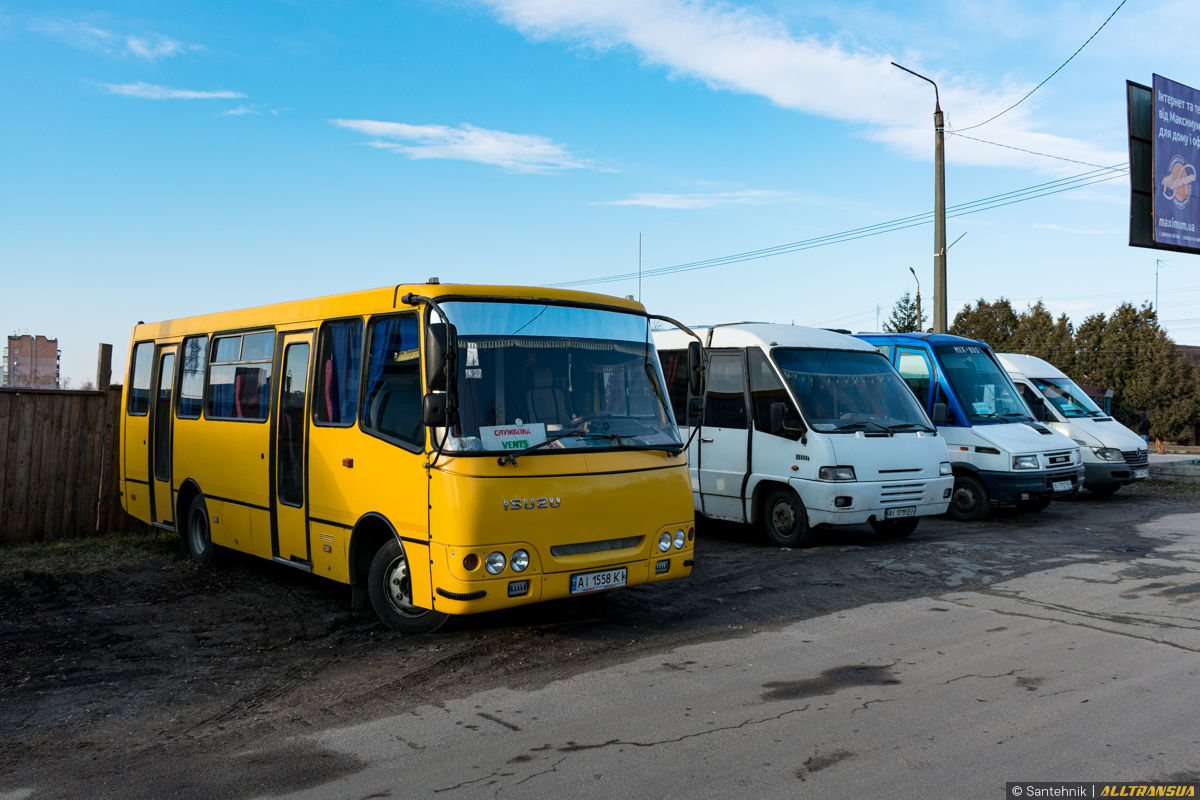 Vasylkiv, Богдан А09200 # АІ 1558 КІ; Vasylkiv, Cacciamali Thesi # АІ 1719 ЕІ; Boyarka — Miscellaneous Photos