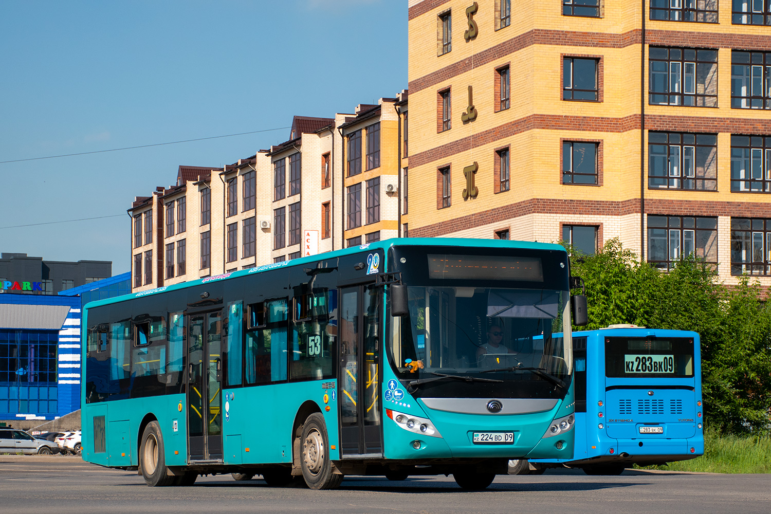 Karaganda, Yutong ZK6118HGA # 224 BD 09 — Photo — BUSPHOTO