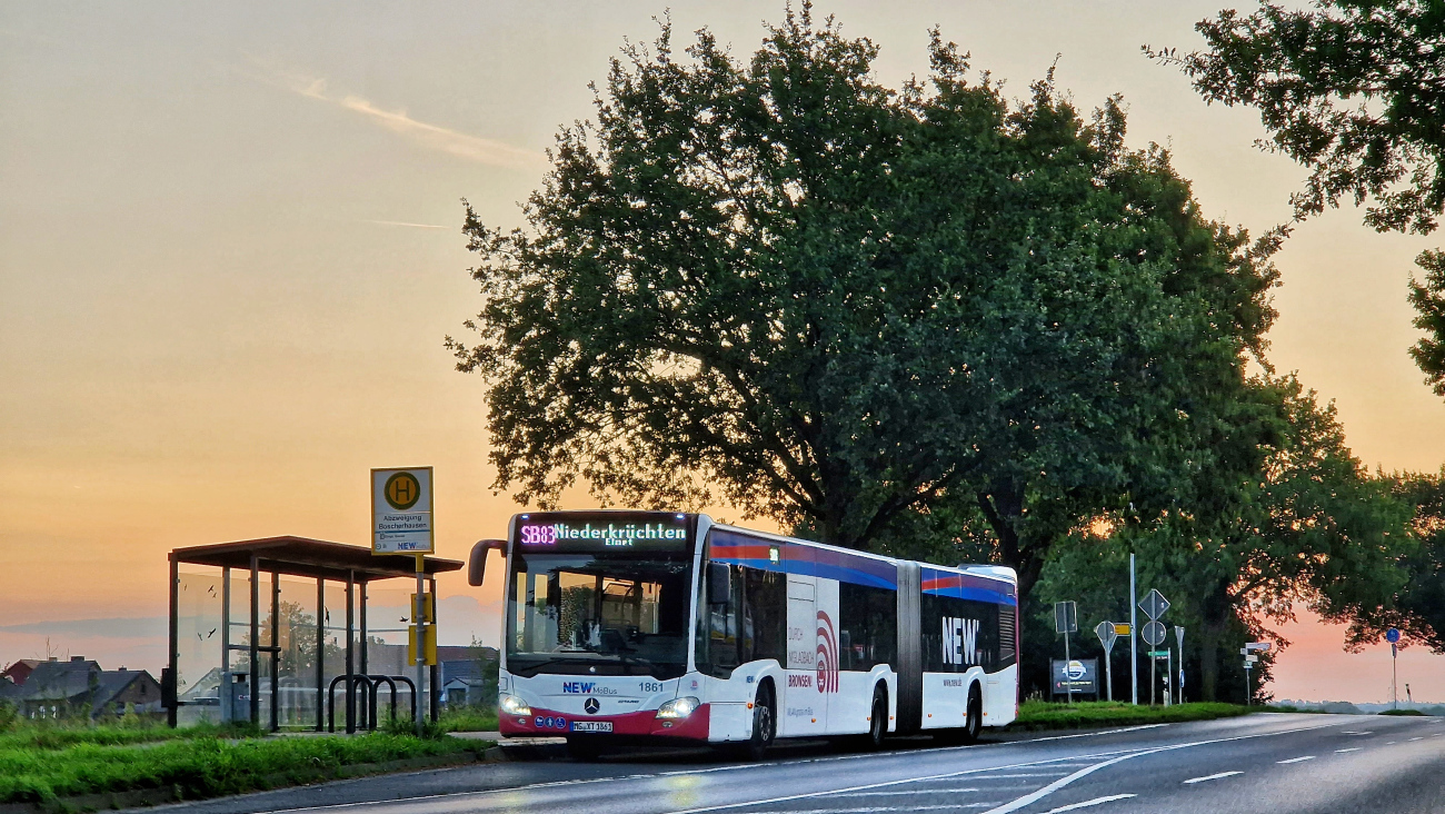 Mönchengladbach, Mercedes-Benz Citaro C2 G # 1861