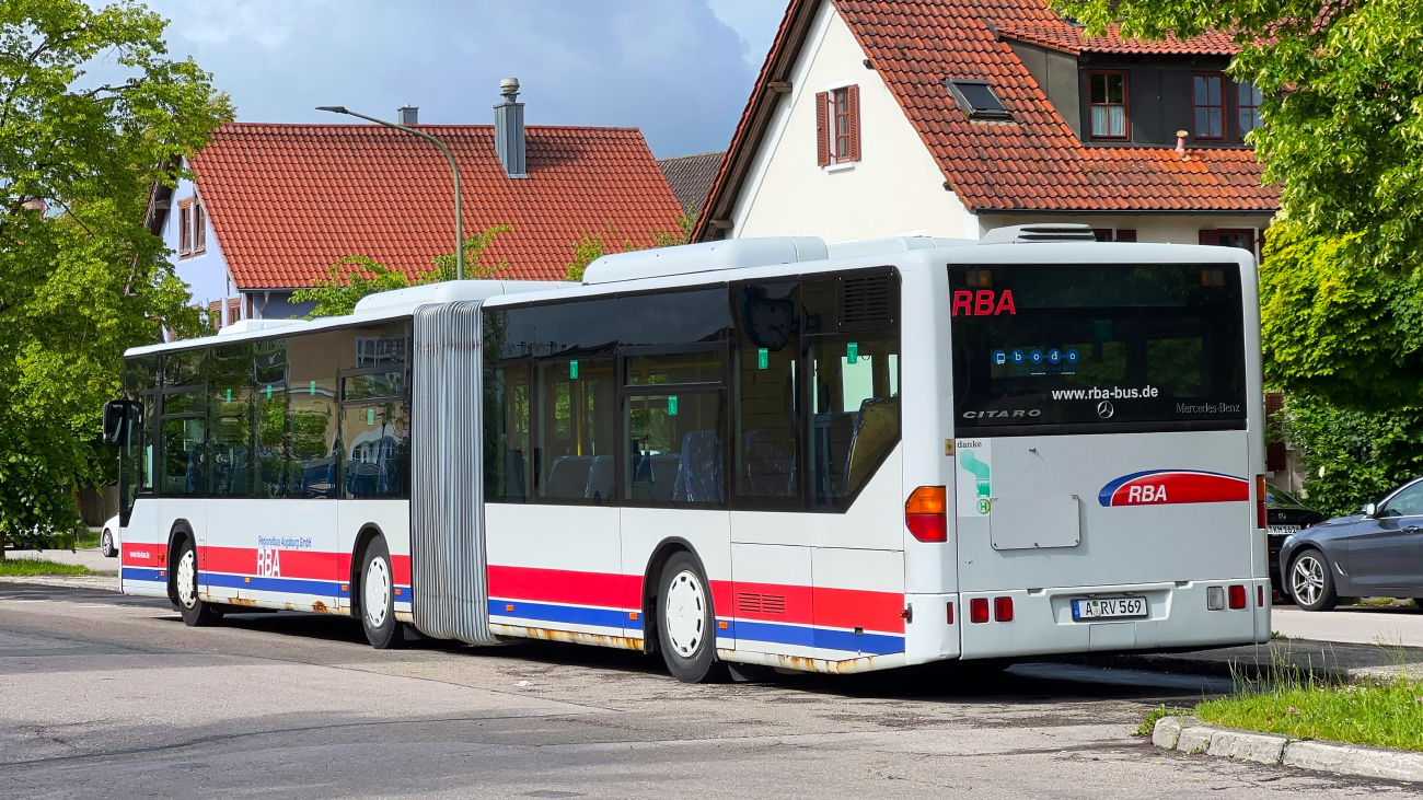 Augsburg, Mercedes-Benz O530 Citaro GÜ # A-RV 569