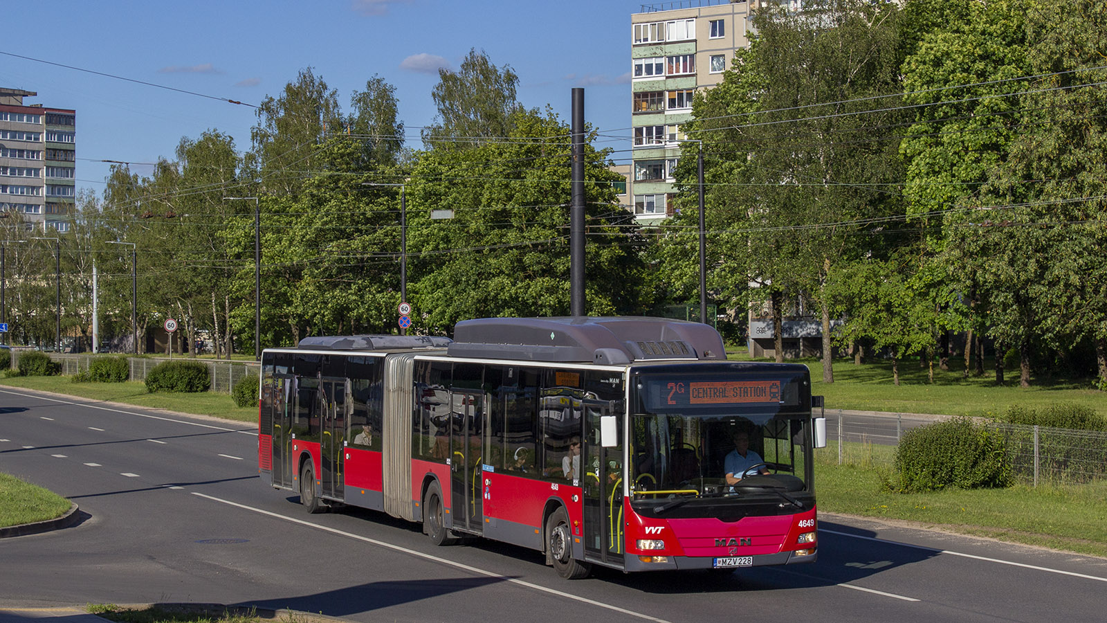 Vilnius, MAN A23 Lion's City G NG273 LPG # 4649