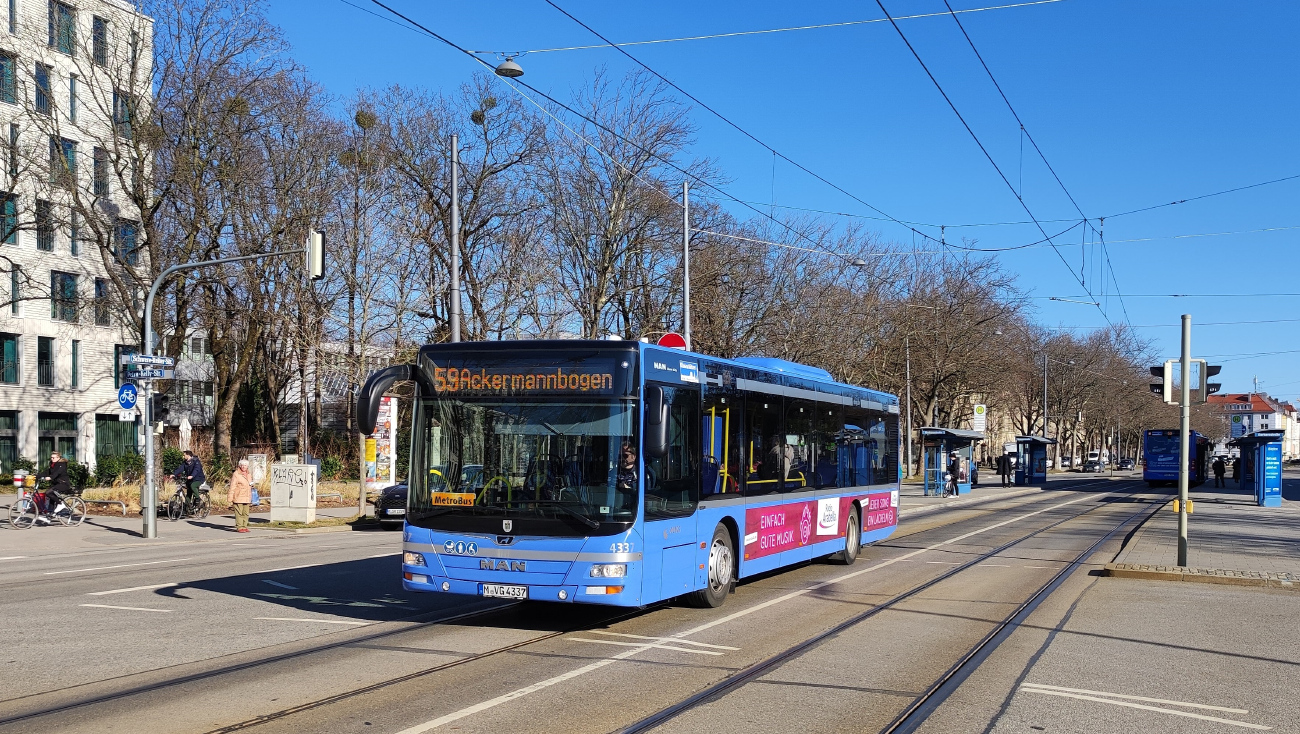 Munich, MAN A37 Lion's City NL293 # 4337