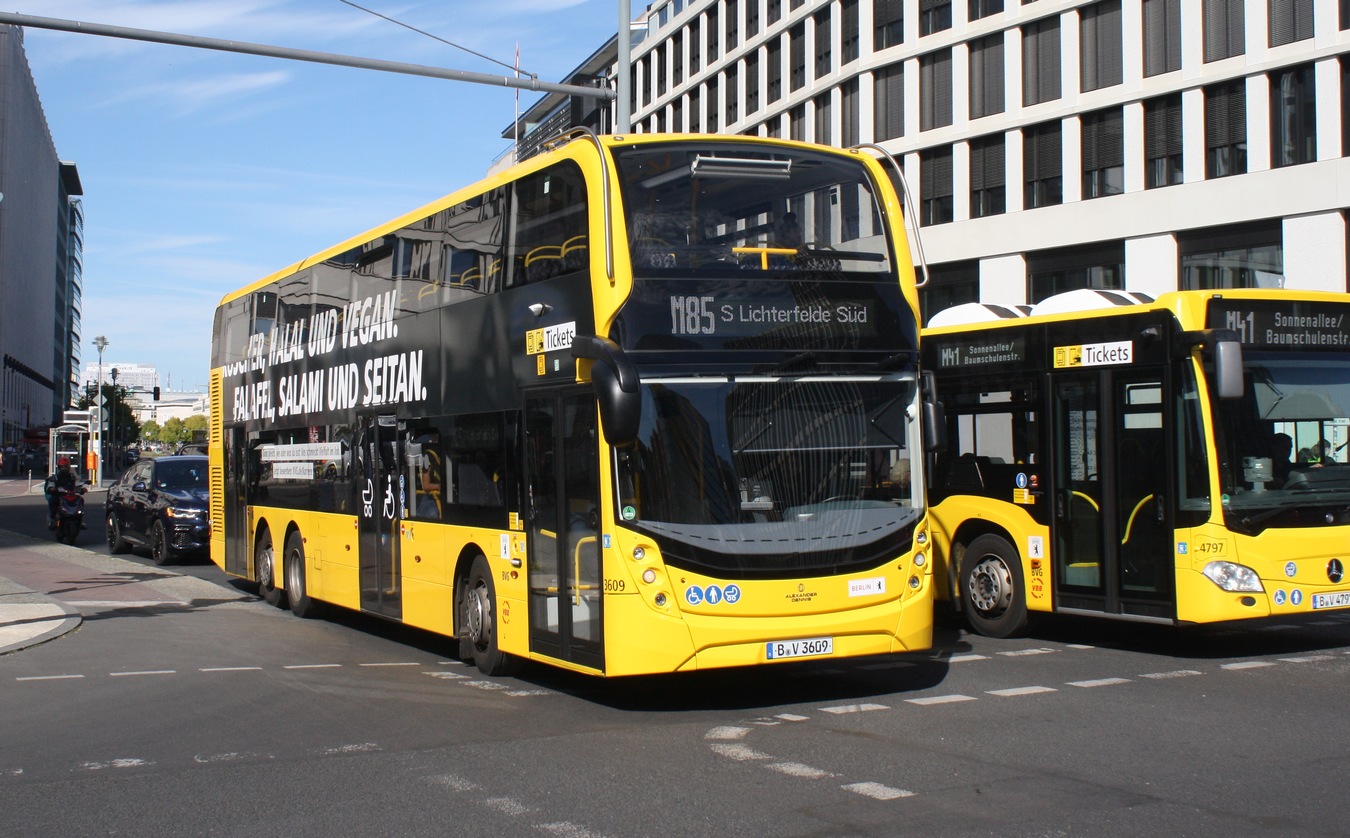 Berlin, Alexander Dennis Enviro 500 MMC # 3609