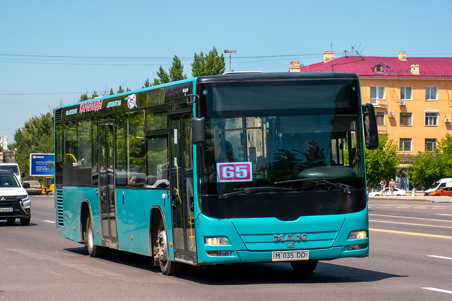 Karaganda, MAN A78 Lion's City LE EL283 # M 035 DD