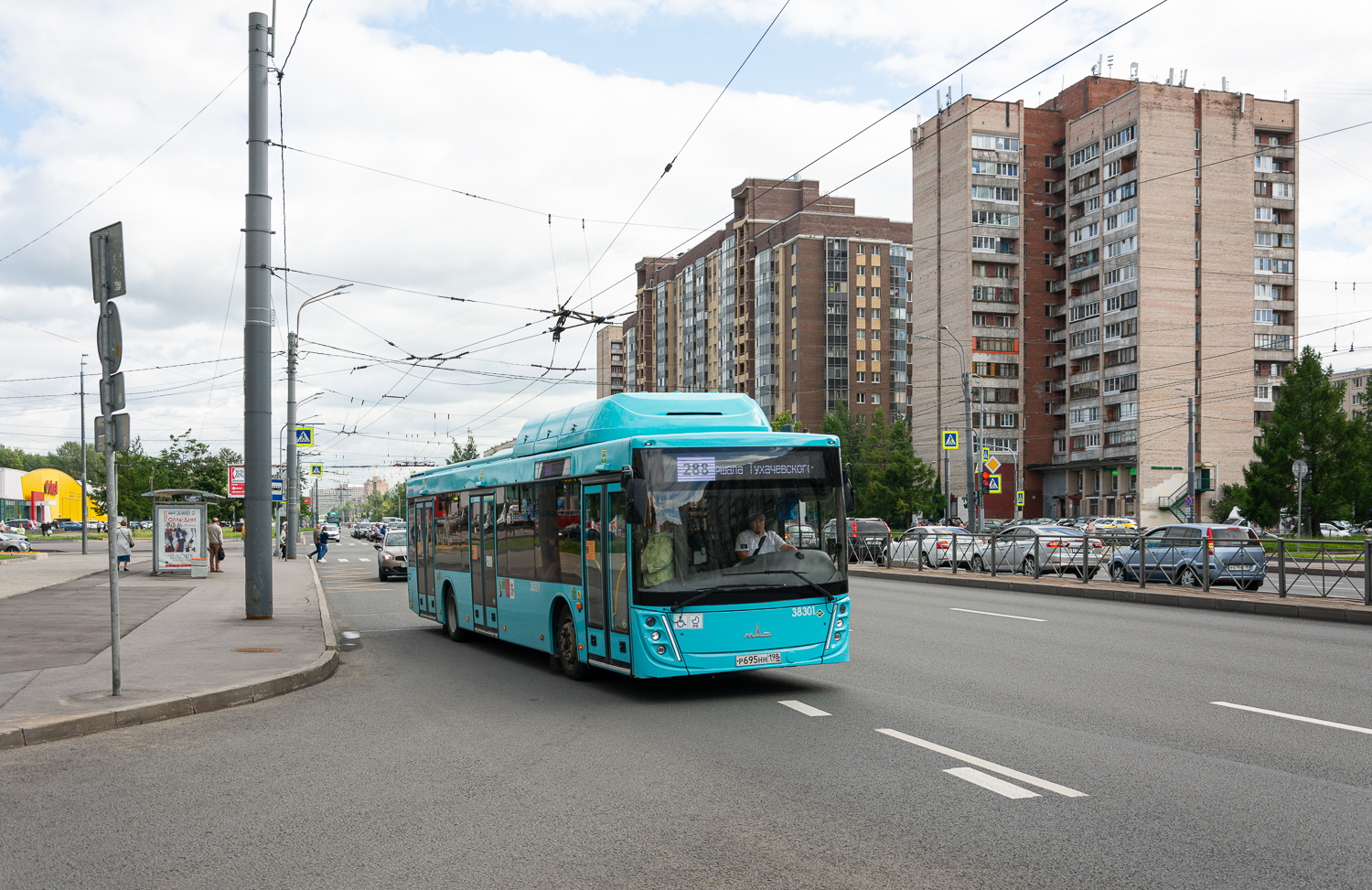 Sankt Petersburg, MAZ-203.948 # 38301