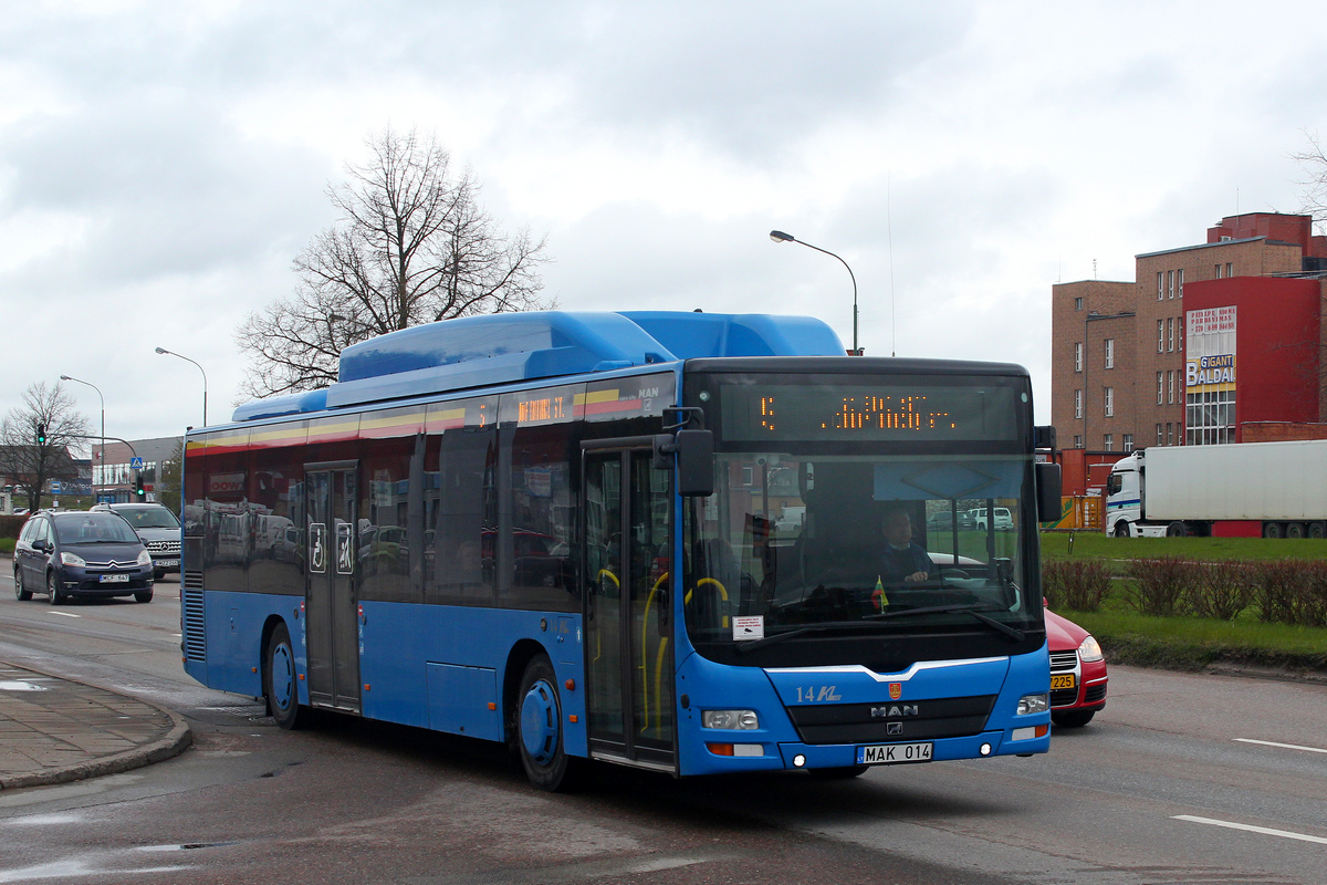 Klaipėda, MAN A21 Lion's City NL313 CNG # 14